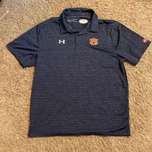 Navy Auburn Under Armour Polo XL - NEW!